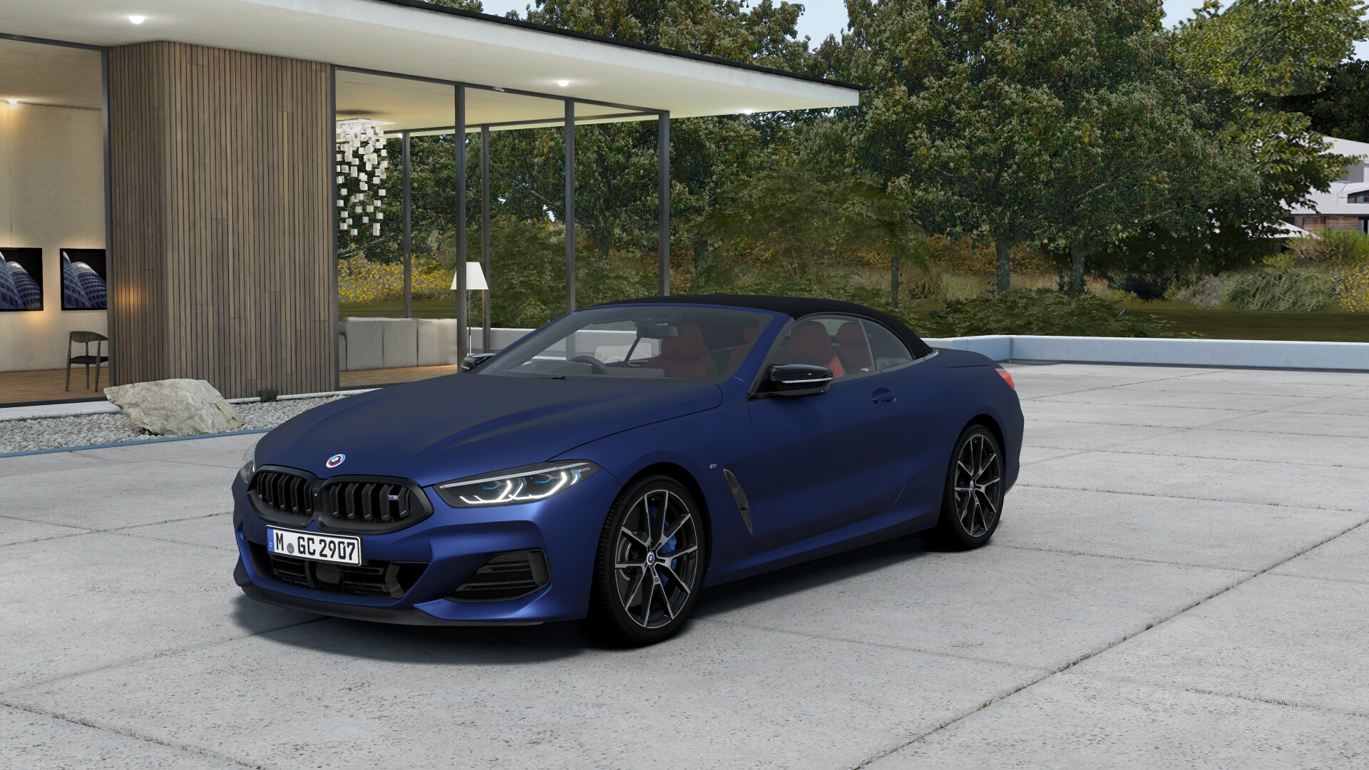 M850i xDrive カブリオレ FROZEN PORTIMAO BLAU