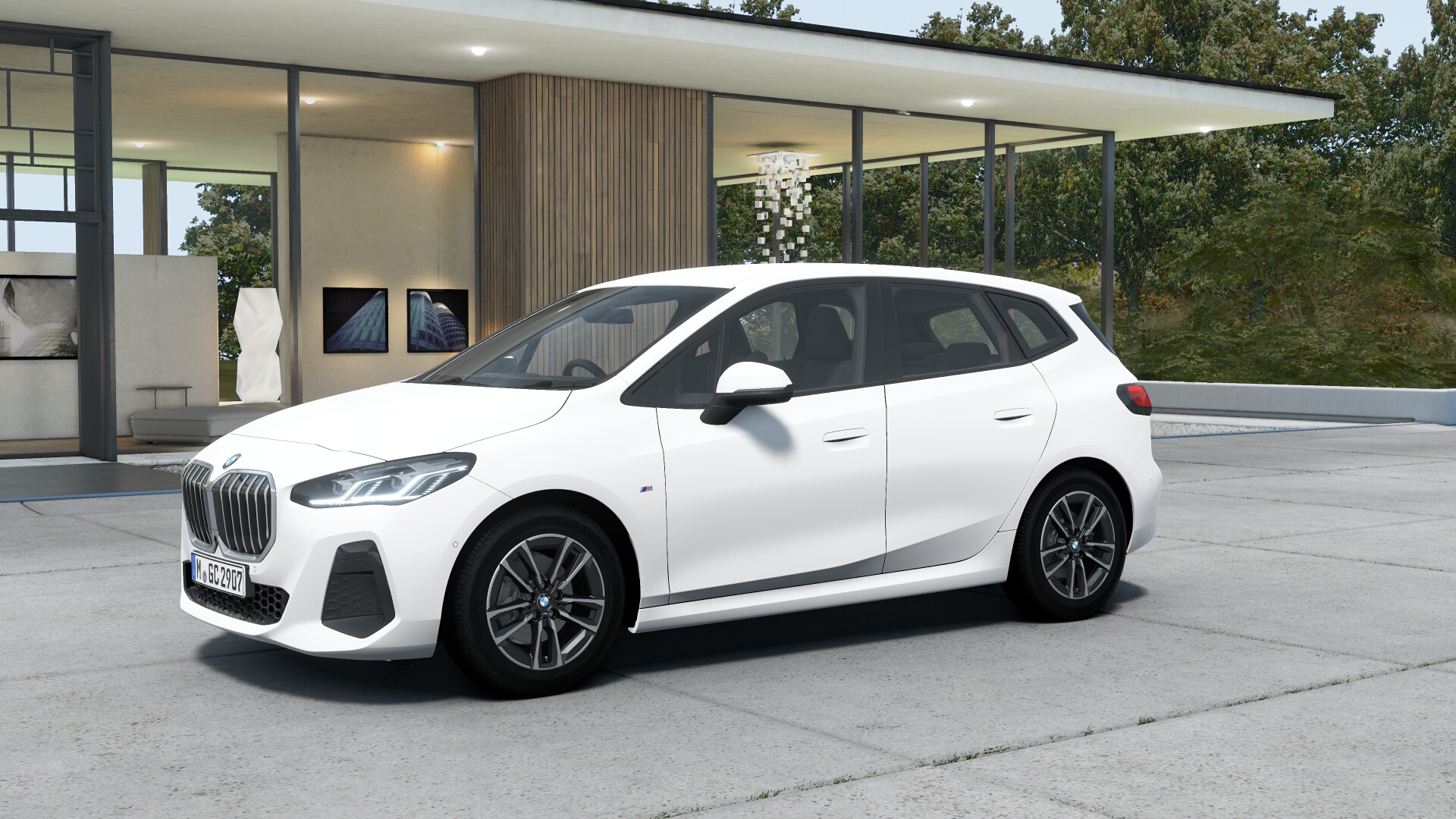 218d Active Tourer M Sport アルピンホワイトの車両画像