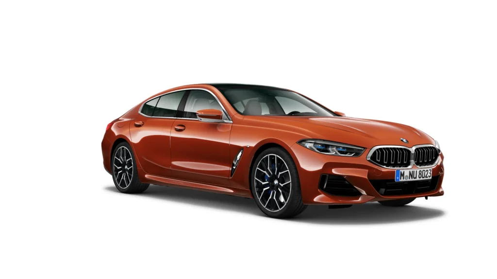 840d xDrive グランクーペ　サンセットオレンジ