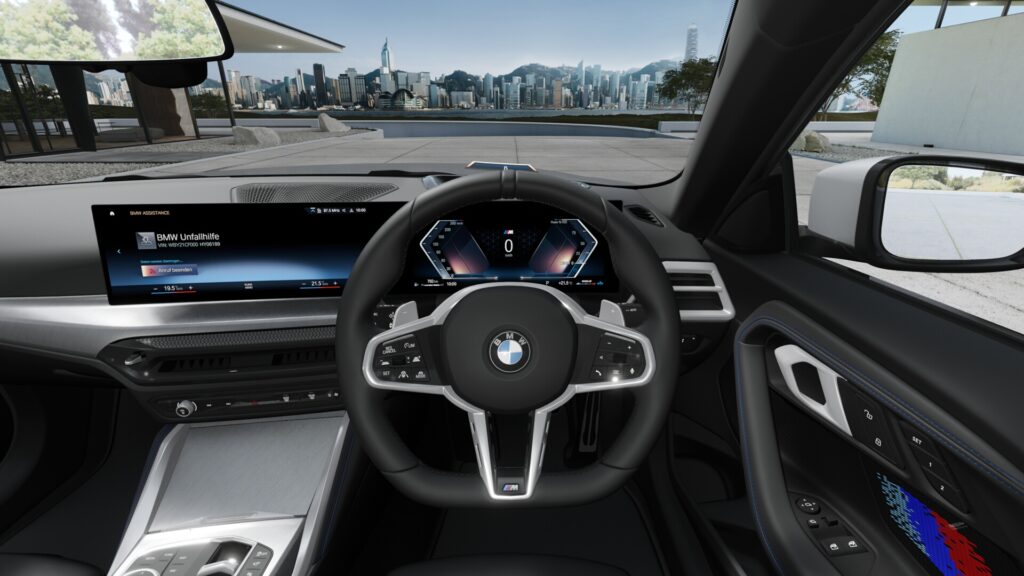 220i クーペ M Sport M ブルックリン・グレー 18インチ ブラック スタイリング848M ヴァーネスカ・レザー ブラック(ブルー・ステッチ付)の画像3