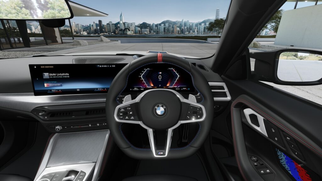 M240i xDrive クーペ ミネラル・ホワイト 19インチ ブラック M スポーツ・パッケージ・プロ スタイリング792M ヴァーネスカ・レザー ブラック(レッド・ハイライト付)の画像3