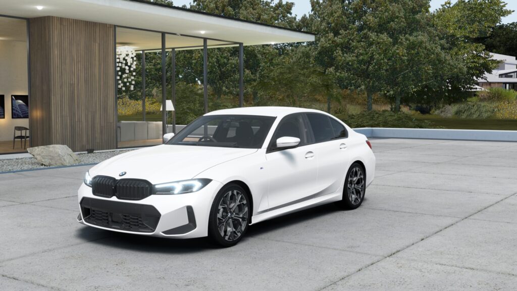 320d xDrive セダン Edition Shadow ミネラル・ホワイト 19インチ ブラック スタイリング1038 M パフォーム・テックス/クロス・コンビネーション ブラック(M パイピング付)