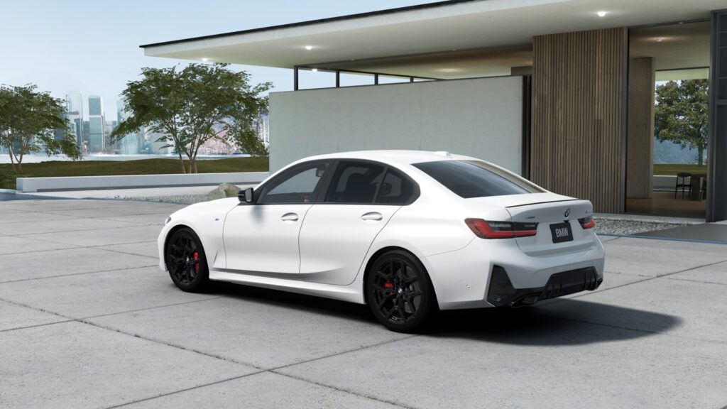 M340i xDrive セダン ミネラル・ホワイト 19インチ ブラック M スポーツ・パッケージ・プロ スタイリング995Mの画像1