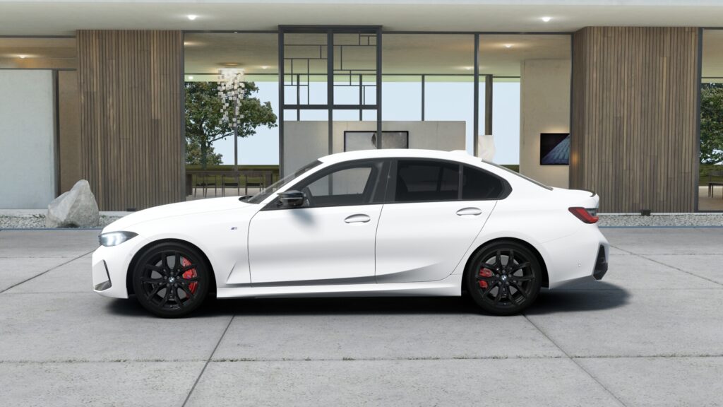 M340i xDrive セダン アルピン・ホワイト 19インチ モカの画像2