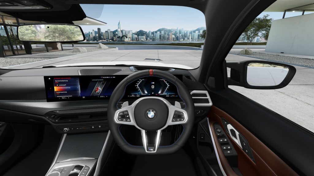 M340i xDrive セダン アルピン・ホワイト 19インチ モカの画像3