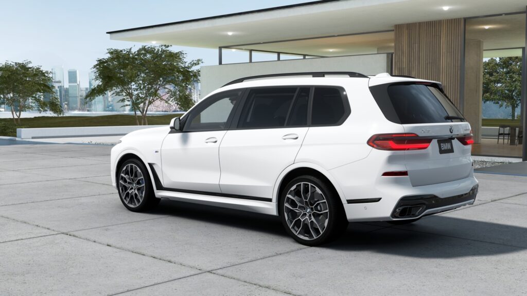 X7 xDrive40d M Sport アルピン・ホワイト 6人乗り 22インチ ブラック サンルーフ M スポーツ・パッケージ・プロの画像1