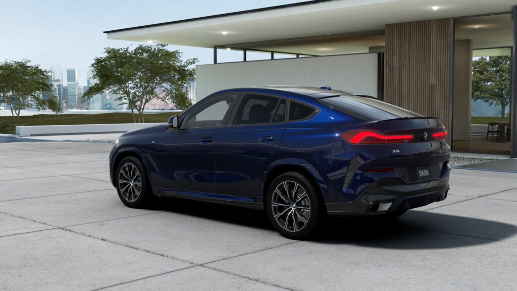 X6 xDrive35d M Sport BMW Individual タンザナイト・ブルー 20インチ コーヒー・ブラウンの画像1