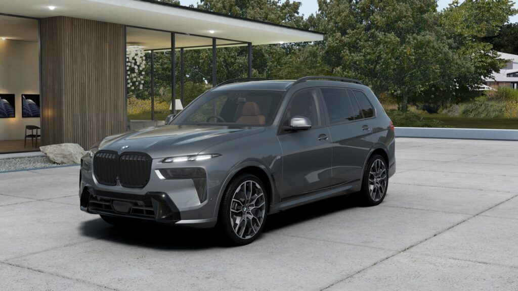 X7 xDrive40d M Sport スカイスクレイパー・グレー 7人乗り 22インチ コーヒー・ブラウン