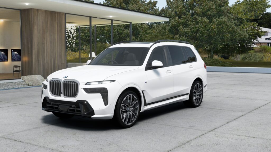 X7 xDrive40d M Sport ミネラル・ホワイト 6人乗り 22インチ ブラック サンルーフ