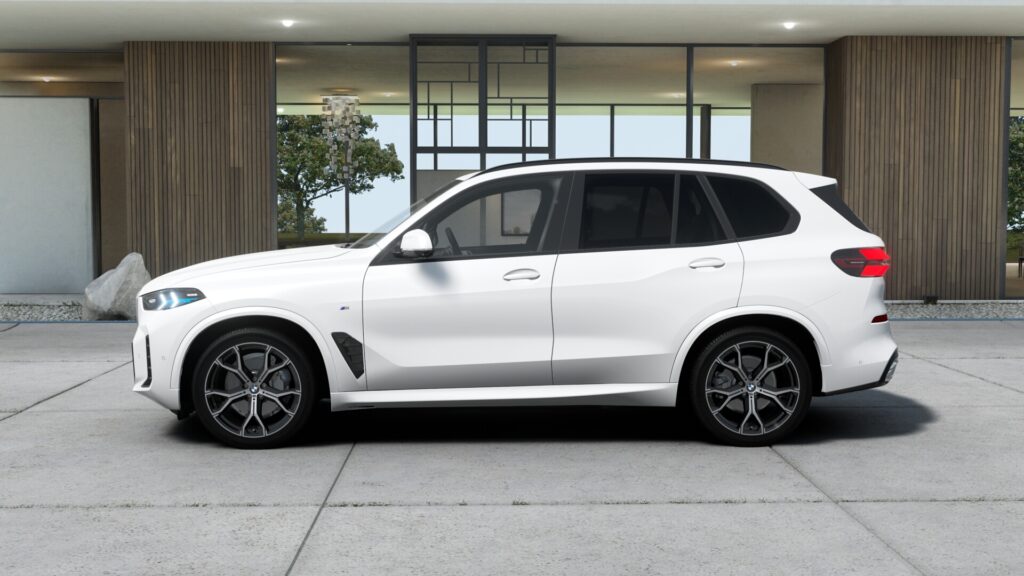 X5 xDrive40d M Sport ミネラル・ホワイト 21インチ ブラックの画像2