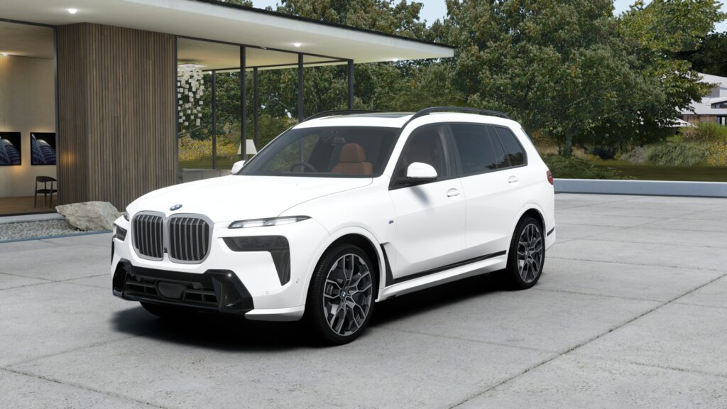 X7 xDrive40d M Sport アルピン・ホワイト 7人乗り 22インチ タルトゥーフォ サンルーフ