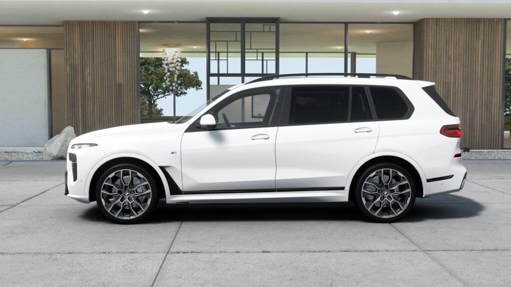 X7 xDrive40d M Sport アルピン・ホワイト 7人乗り 22インチ タルトゥーフォ サンルーフの画像2