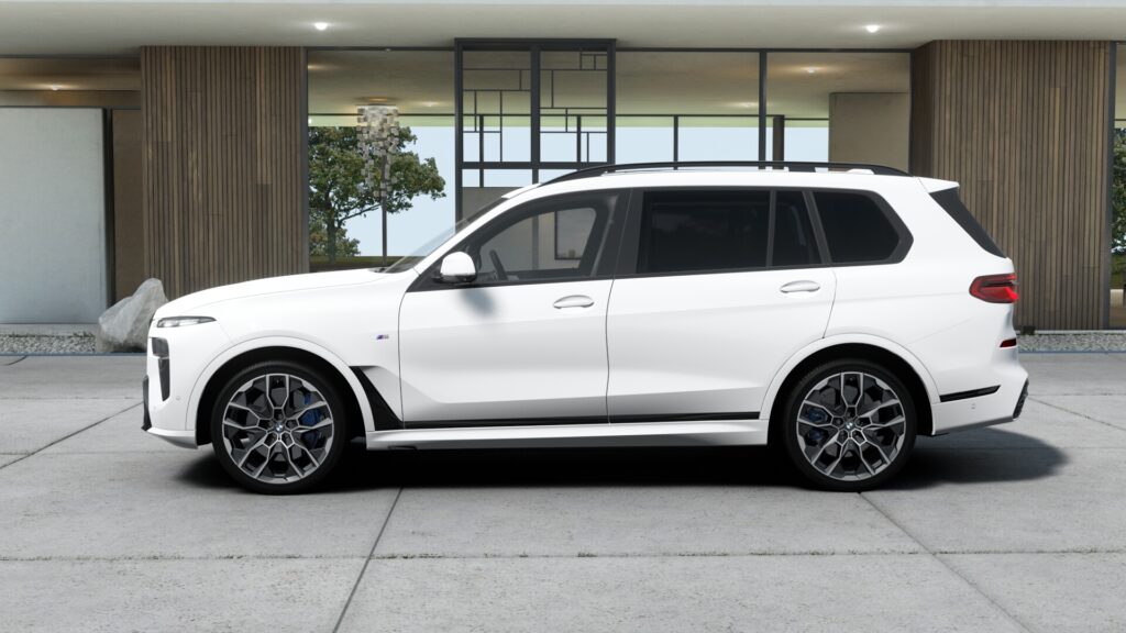 X7 xDrive40d M Sport アルピン・ホワイト 7人乗り 22インチ ブラック サンルーフ M スポーツ・パッケージ・プロの画像2