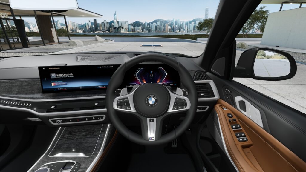 X7 xDrive40d M Sport ブラック・サファイア 6人乗り 22インチ タルトゥーフォ M スポーツ・パッケージ・プロ スタイリング913Mの画像3