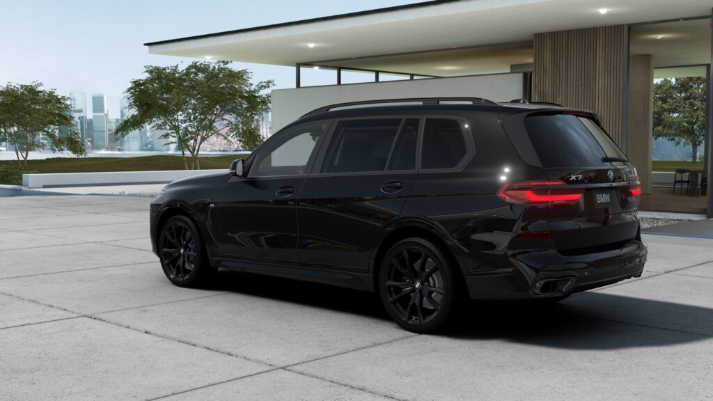 X7 xDrive40d M Sport ブラック・サファイア 6人乗り 22インチ サンルーフ M スポーツ・パッケージ・プロ スタイリング755Mの画像1