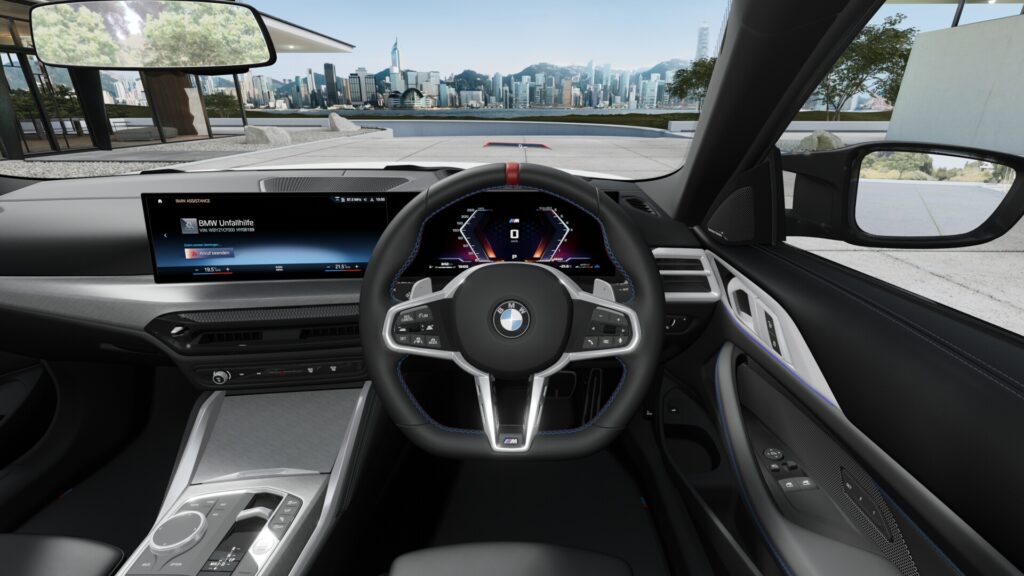 M440i xDrive クーペ アルピン・ホワイト 19インチ ブラック M スポーツ・パッケージ・プロ スタイリング792M ヴァーネスカ・レザー ブラック(ブルー・ステッチ付)の画像3