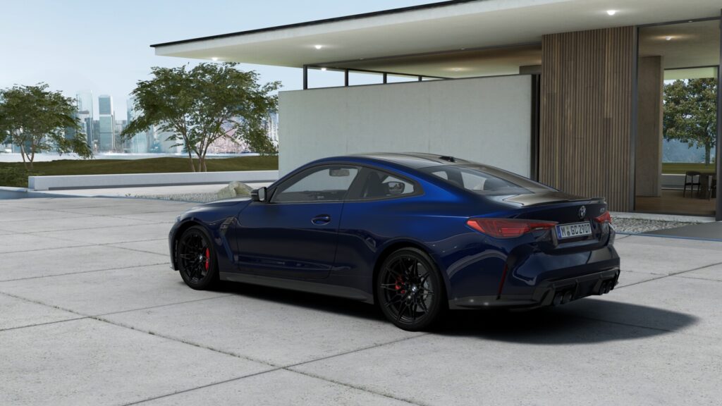 M4 Competition M xDrive クーペ BMW Individual タンザナイト・ブルーの画像1