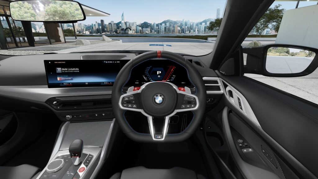 M4 Competition M xDrive クーペ BMW Individual タンザナイト・ブルーの画像3