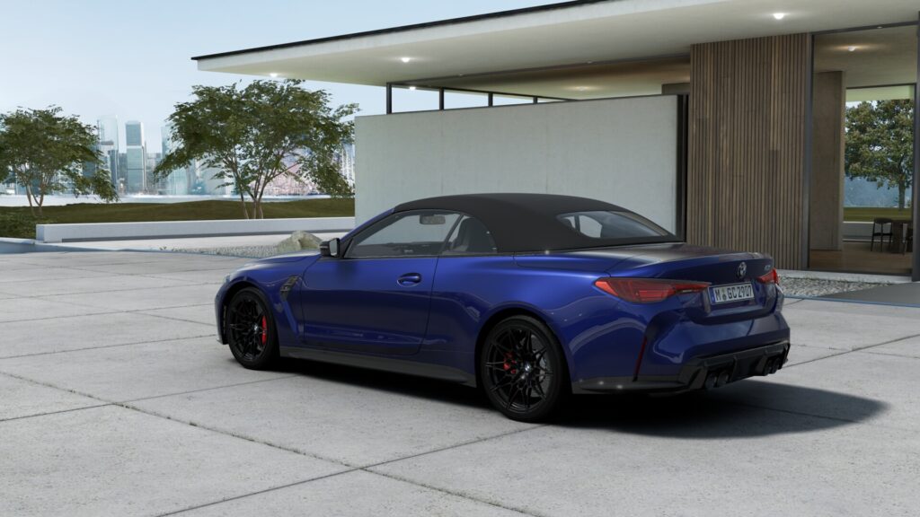M4 Competition M xDrive カブリオレ M ポルティマオ・ブルー 20インチ ブラックの画像1