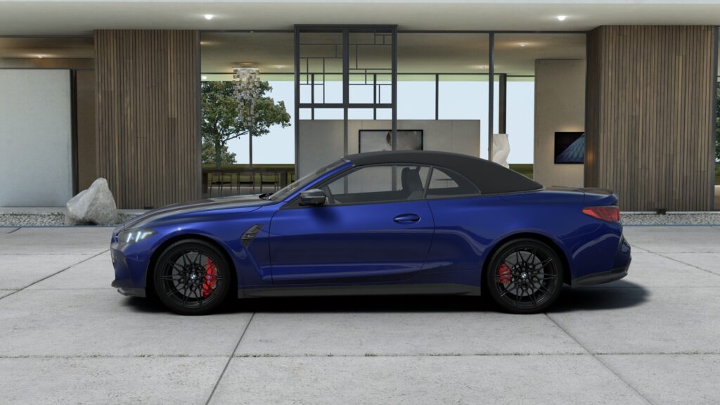 M4 Competition M xDrive カブリオレ M ポルティマオ・ブルー 20インチ ブラックの画像2