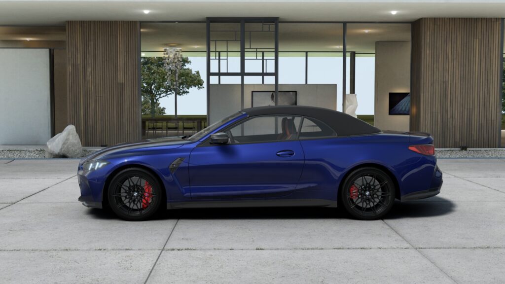M4 Competition M xDrive カブリオレ M ポルティマオ・ブルー 20インチ キャラミ・オレンジの画像2