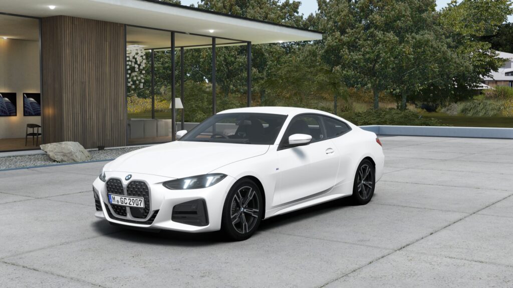 420i クーペ M Sport ミネラル・ホワイト 18インチ ブラック スタイリング848M ヴァーネスカ・レザー ブラック
