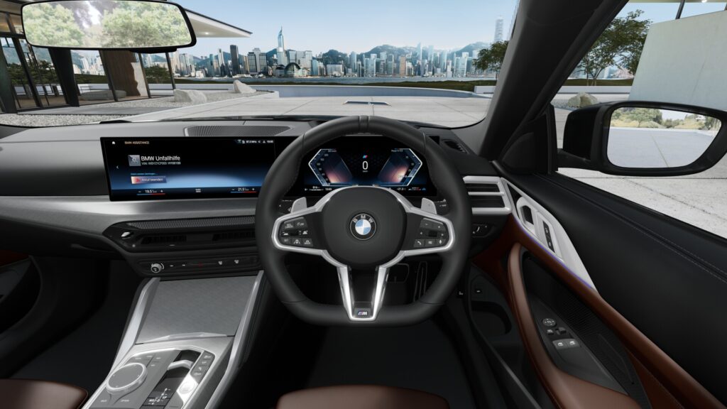 420i クーペ M Sport ブラック・サファイア 18インチ モカの画像3