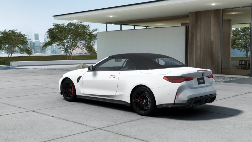 M4 Competition M xDrive カブリオレ アルピン・ホワイトの画像1