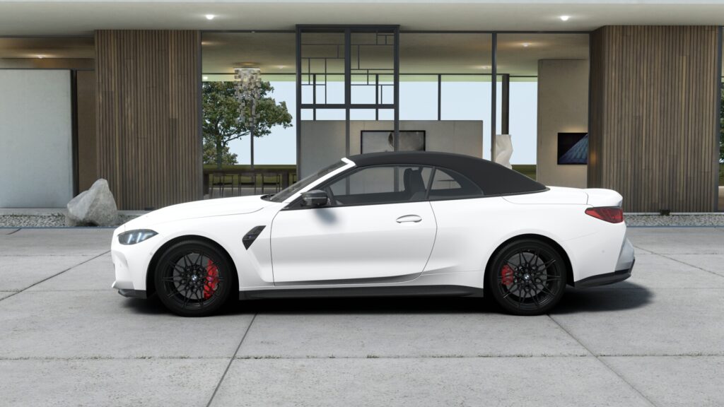 M4 Competition M xDrive カブリオレ アルピン・ホワイトの画像2