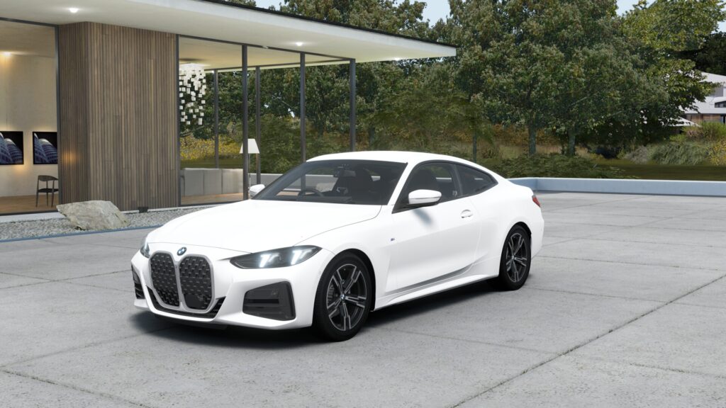 420i クーペ M Sport アルピン・ホワイト 18インチ モカ