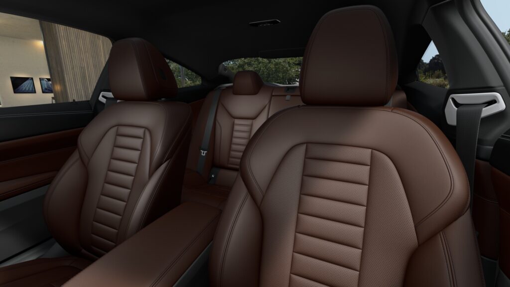 420i クーペ M Sport アルピン・ホワイト 18インチ モカの画像4