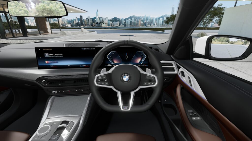 420i クーペ M Sport アルピン・ホワイト 18インチ モカの画像3
