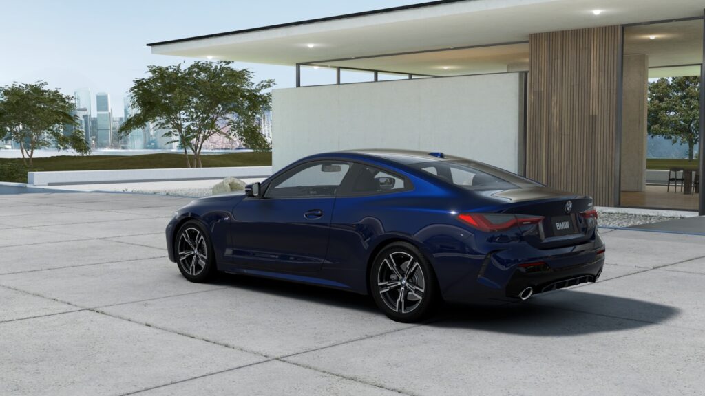 420i クーペ M Sport BMW Individual タンザナイト・ブルー 18インチ モカの画像1