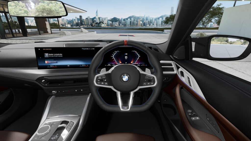 M440i xDrive クーペ アークティック・レース・ブルー 19インチ モカ M スポーツ・パッケージ・プロ スタイリング995Mの画像3