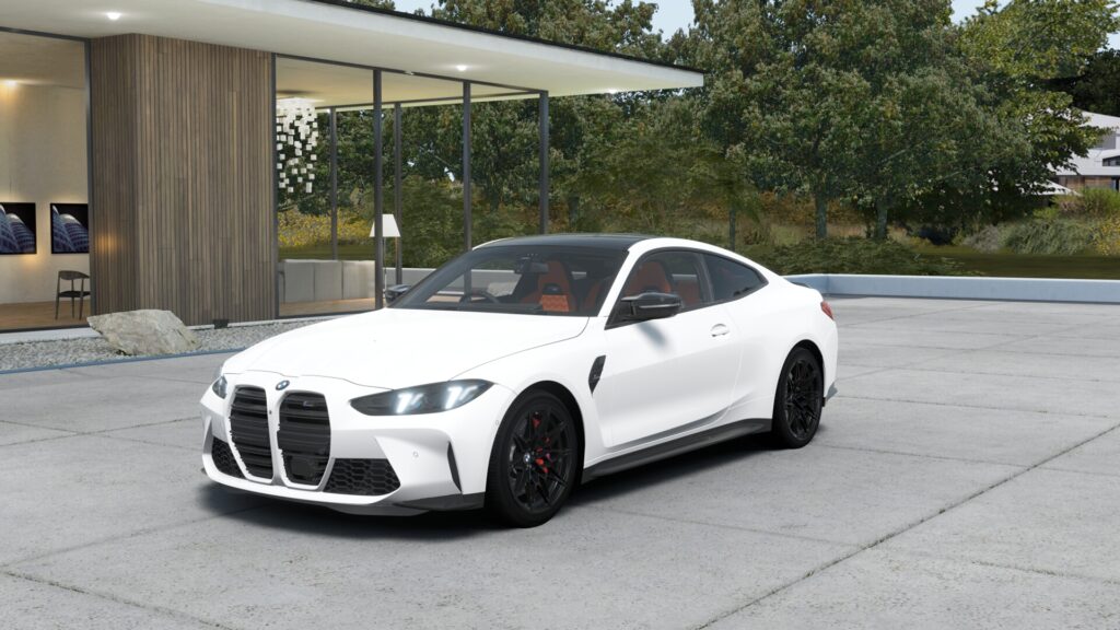 M4 Competition M xDrive クーペ （右ハンドル） アルピン・ホワイト
