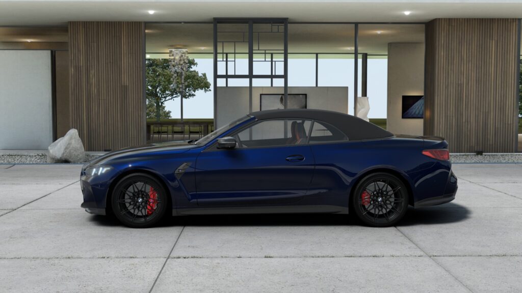 M4 Competition M xDrive カブリオレ BMW Individual タンザナイト・ブルーの画像2