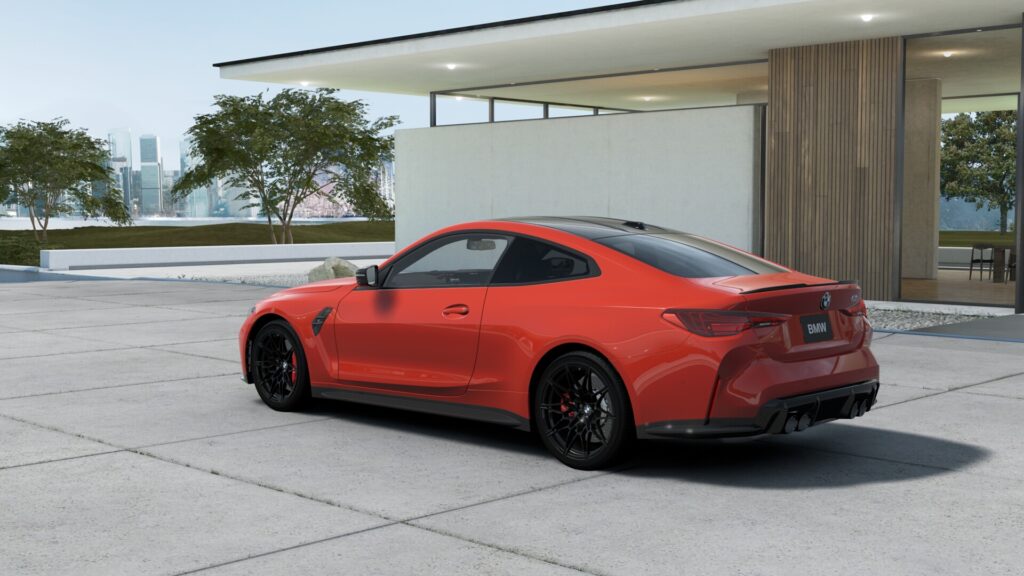 M4 Competition M xDrive クーペ （右ハンドル） M トロント・レッドの画像1