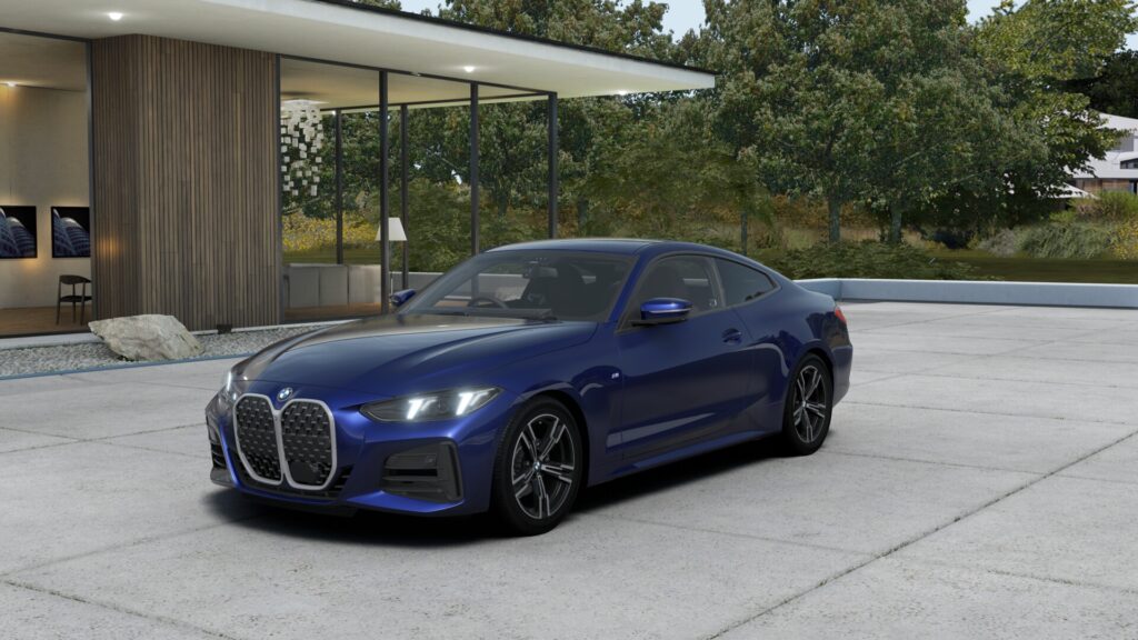 420i クーペ M Sport M ポルティマオ・ブルー 18インチ モカ