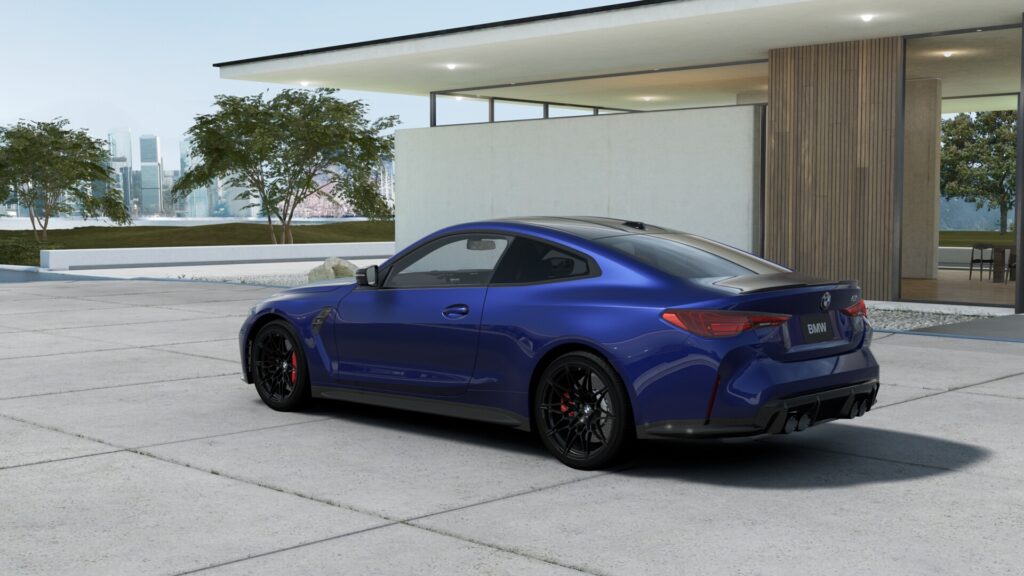 M4 Competition M xDrive クーペ （右ハンドル） M ポルティマオ・ブルーの画像1