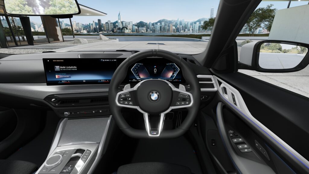 420d xDrive グラン クーペ M Sport M ブルックリン・グレー 18インチ ブラック M パフォーム・テックス/クロス・コンビネーション ブラック(M パイピング付)の画像3