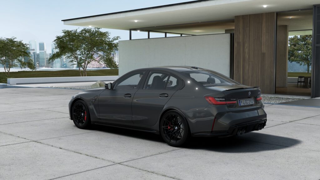M3 Competition M xDrive セダン BMW Individual ドラバイト・グレー 20インチ ブラックの画像1