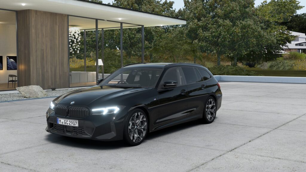 320d xDrive ツーリング Edition Shadow ブラック・サファイア 19インチ スタイリング1038 M パフォーム・テックス/クロス・コンビネーション ブラック(M パイピング付)