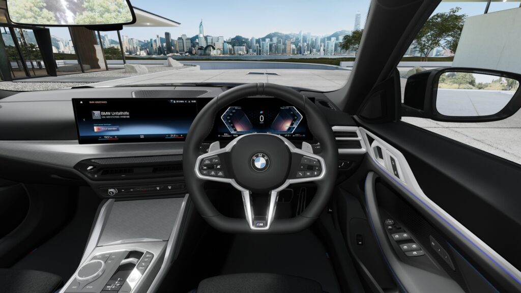 420i グラン クーペ M Sport ブラック・サファイア 18インチ M パフォーム・テックス/クロス・コンビネーション ブラック(M パイピング付)の画像3