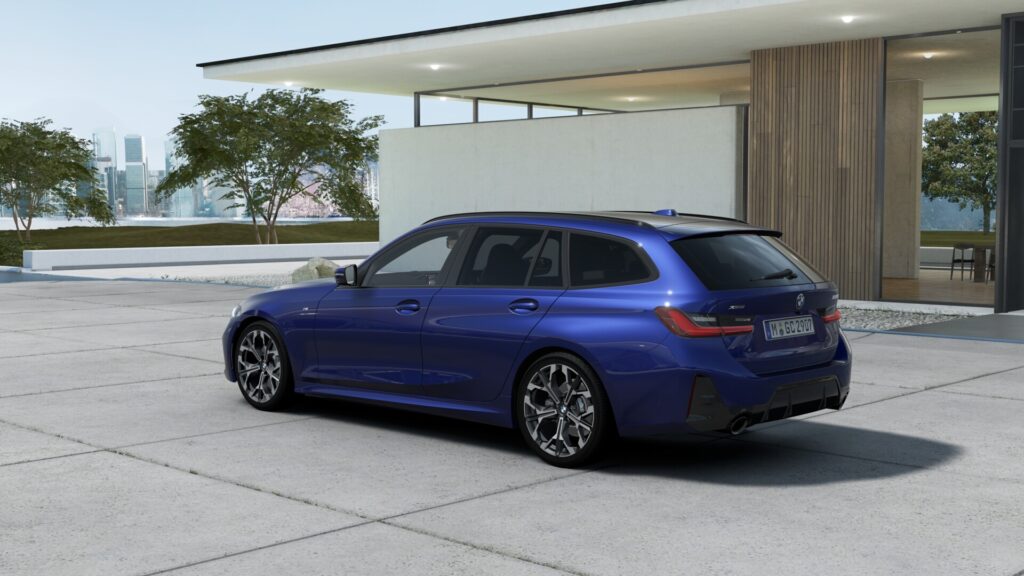 320d xDrive ツーリング Edition Shadow M ポルティマオ・ブルー 19インチ ブラック スタイリング1038 ヴァーネスカ・レザー ブラックの画像1