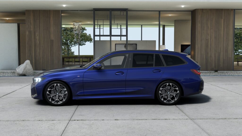 320d xDrive ツーリング Edition Shadow M ポルティマオ・ブルー 19インチ ブラック スタイリング1038 ヴァーネスカ・レザー ブラックの画像2
