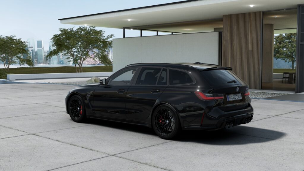 M3 Competition M xDrive ツーリング ブラック・サファイア 20インチの画像1