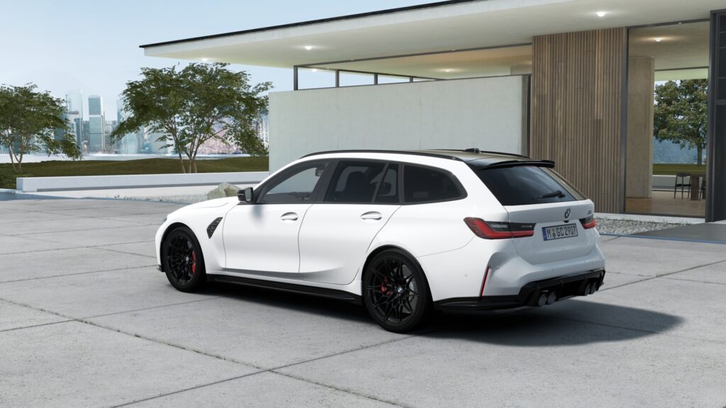 M3 Competition M xDrive ツーリング アルピン・ホワイト 20インチ ブラックの画像1