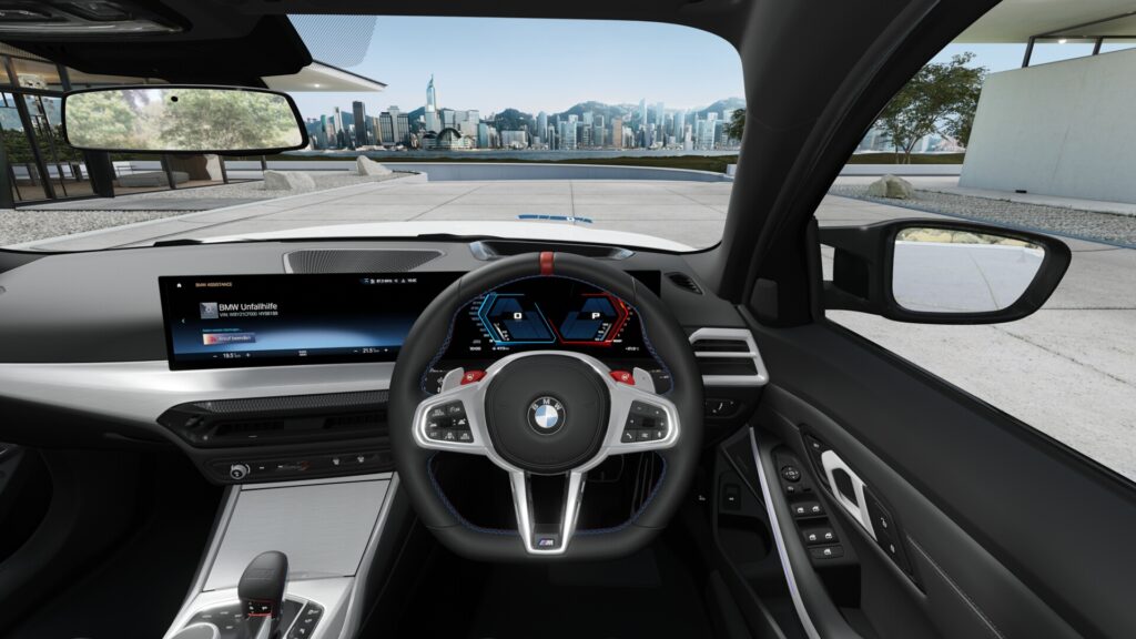 M3 Competition M xDrive ツーリング アルピン・ホワイト 20インチ ブラックの画像3