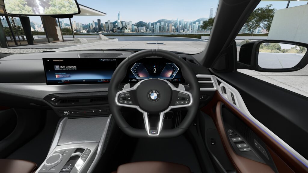 420d xDrive グラン クーペ M Sport ブラック・サファイア 18インチ モカの画像3