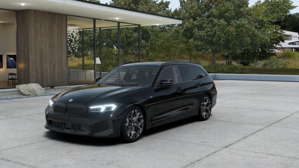 320d xDrive ツーリング Edition Shadow ブラック・サファイア 19インチ スタイリング1038 ヴァーネスカ・レザー ブラック